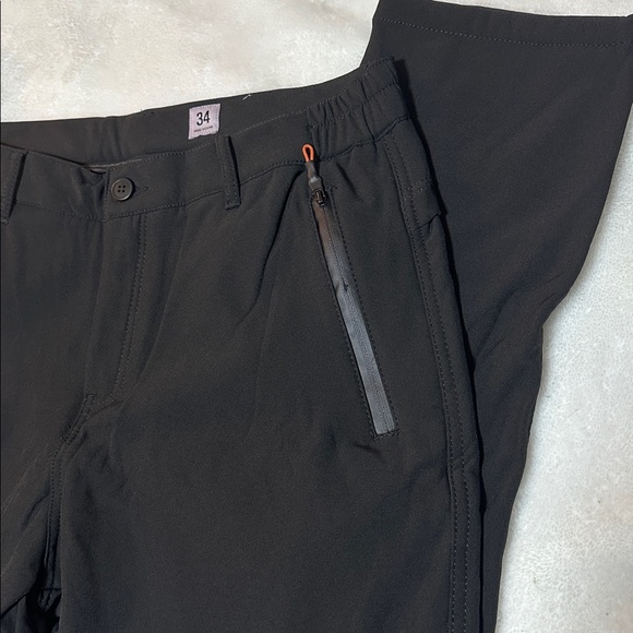 Winter Black Lined Stretch Pants Size 34x30 - Picture 2 of 7